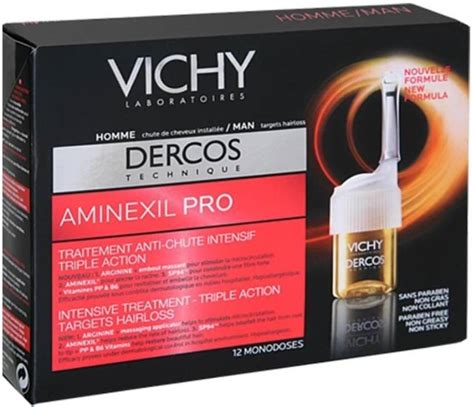 Vichy Dercos Aminexil Pro, Anti-hair Loss Treatment - Men - Price in India, Buy Vichy Dercos ...