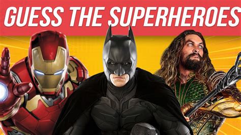 Can You Guess the Superheroes by Symbols? || MARVEL and DC || Quiz ...