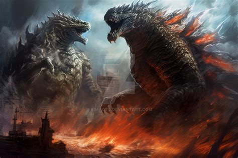 Godzilla Fan Art 05 by AImages on DeviantArt