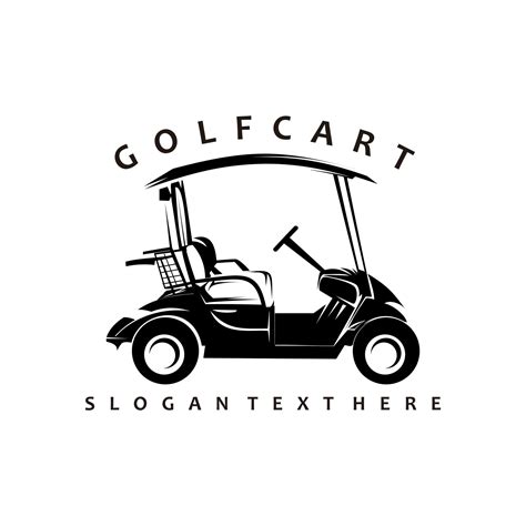 golf cart logo vector illustration vector 13706924 Vector Art at Vecteezy