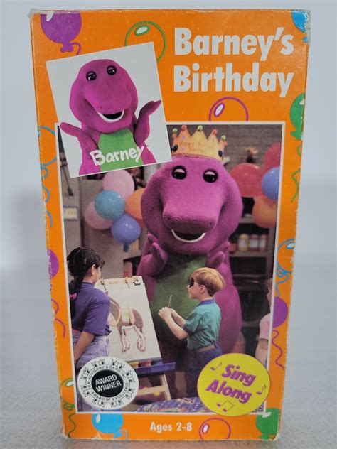 Barney & Friends Birthday VHS Video Tape | Grelly USA