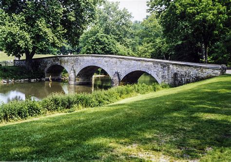 Burnside's Bridge at Antietam Battlefield, Maryland image - Free stock photo - Public Domain ...