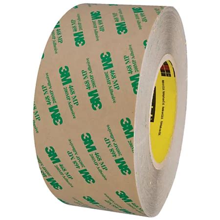 3M 468MP Adhesive Transfer Tape 3 Core 3 x 60 Yd. Clear by Office Depot ...