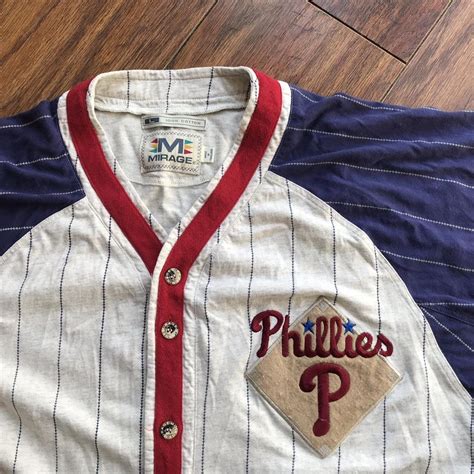 Vintage Philadelphia Phillies MLB baseball jersey... - Depop