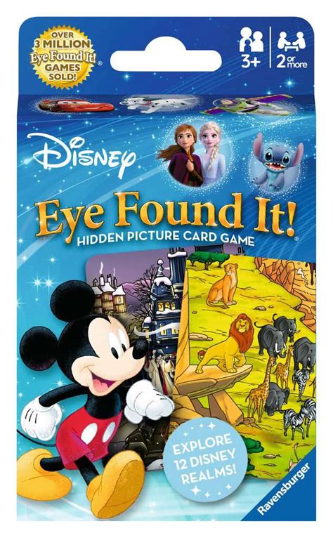 Disney Eye Found It!® Hidden Picture Card Game | Children's Games | Games | Products | Disney ...