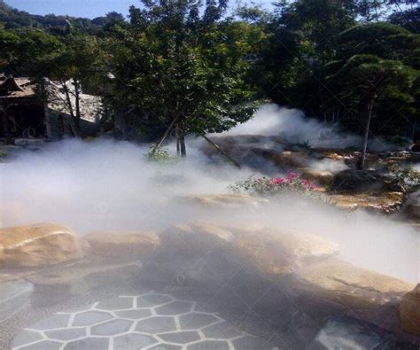 Mist Fountain Fog Laser Effect Water Fountain - China Music Fountain and Mist Fountain price