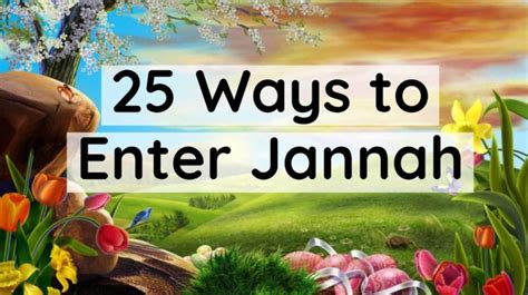 31 Ways to Enter Jannah with 6+ Powerful Dua | islamtics