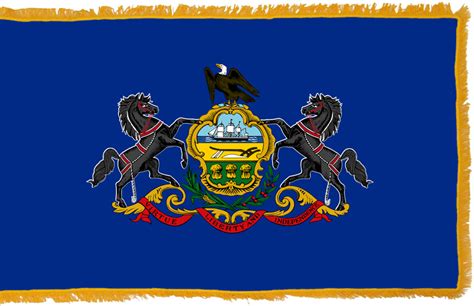 Pennsylvania Flag Indoor Polyester