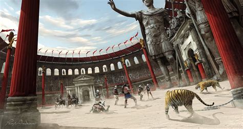 Gladiator - Battle Arena by panjoool | Gladiator arena, Fantasy battle ...