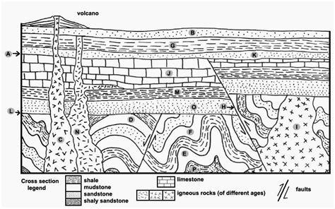 Stratigraphic Cross Section Interpretation Exercise