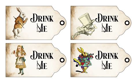 Allergia Leggermente Onesto drink me alice in wonderland tags balena ...