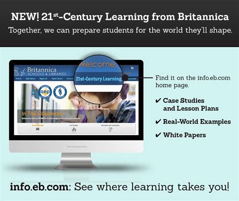 a computer screen with the words new 21st century learning from ...