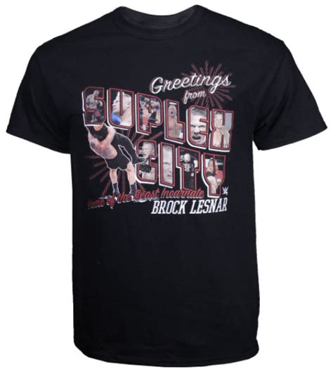 Brock Lesnar WWE Suplex Shirts | FighterXFashion.com