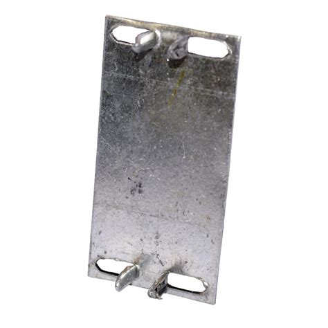 Mending Slotted Square Protection Metal Plate Hardware Structural Plates Angle | eBay