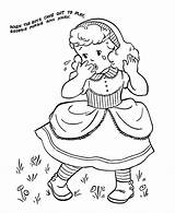 Nursery Rhymes Coloring Pages  Free Printable For Kids sketch template