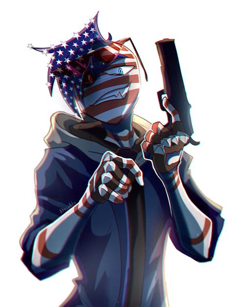 “Happy birthday to me” 🇺🇸 : r/CountryHumans