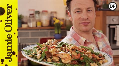 Healthy Pan Cooked Prawns | Jamie Oliver