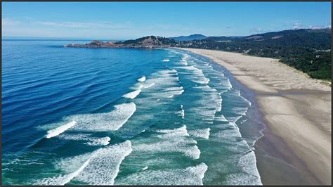 Nye Beach on the Oregon Coast - YouTube