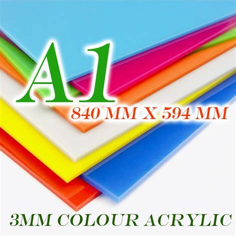 A1 COLOR ACRYLIC SHEET, COLOR PERSPEX, PAPAN PLASTIK | Shopee Malaysia