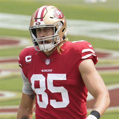 49ers' George Kittle Underwent X-Ray on Foot Injury; No Fracture Found ...