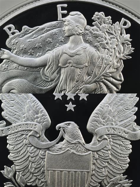 American Silver Eagle Proof - Closeup - http://kmscoin.com | Lion ...