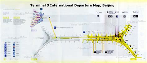 Beijing Capital International Airport Map