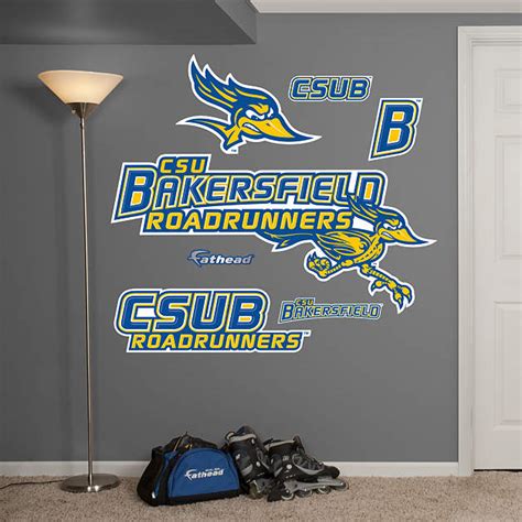 Cal State Bakersfield Roadrunners Logo Wall Decal | Shop Fathead® for ...