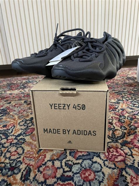 Adidas Yeezy 450 black | Grailed