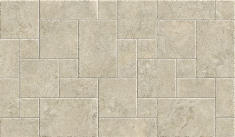 French Pattern Travertine Look Floor Tiles