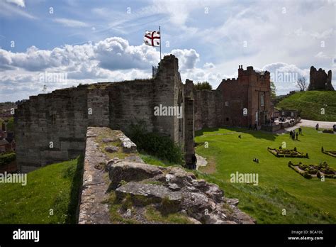 Tutbury Castle, Staffordshire Stock Photo - Alamy