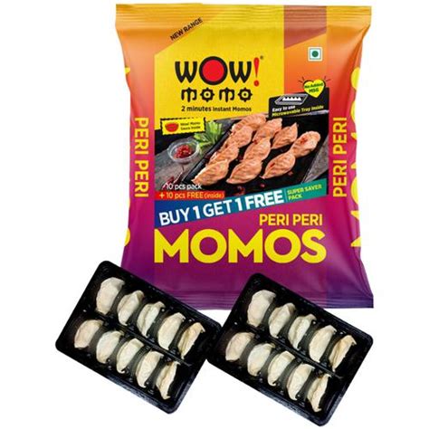 Buy Wow! Momo Veg Peri Peri Momos Online at Best Price of Rs 202.5 ...