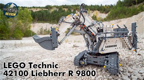 LEGO Technic 42100 Liebherr R 9800 unboxing, build highlights, review ...