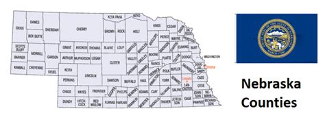 Nebraska Counties List – Countryaah.com