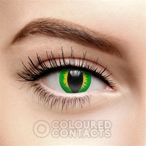 Green Lizard Eye Contact Lenses, 30 Day | Coloured Contacts US