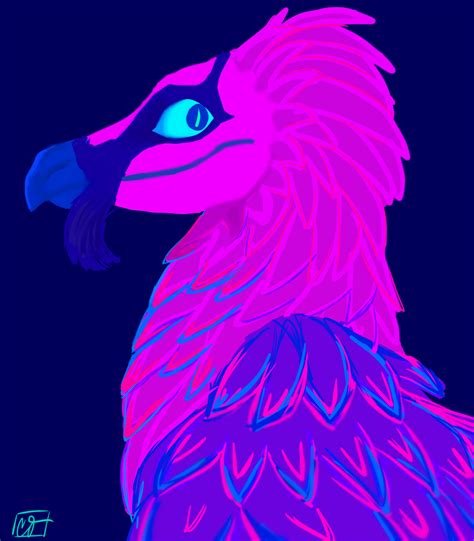 Bearded Vulture Painting by broccoli-paws on DeviantArt