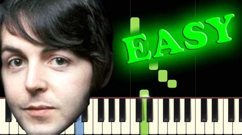 THE BEATLES - HEY JUDE - Easy Piano Tutorial - Piano Understand