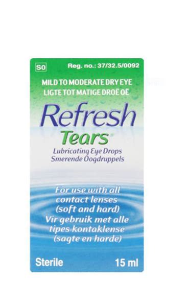 Pharmacy Direct. Refresh Tears Lubricating Eye Drops 15ml
