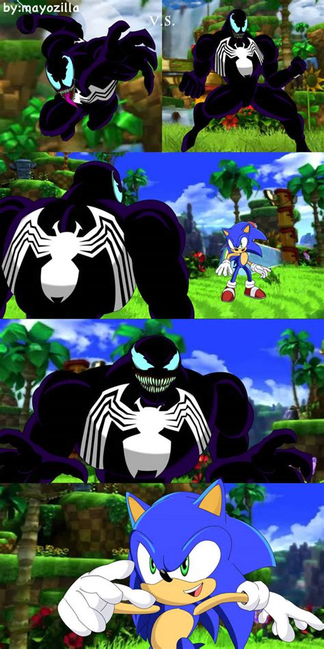 Venom vs Sonic by mayozilla on DeviantArt