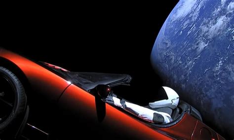 Elon Musk Releases Epic Footage of Starman Cruising Through Space in Tesla Roadster