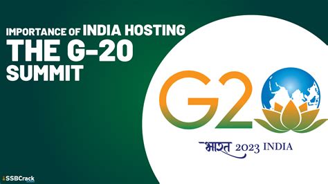 Importance of India hosting the G-20 Summit