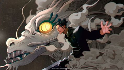 Suguru Geto & Dragon - Jujutsu Kaisen HD Wallpaper by Fader jk