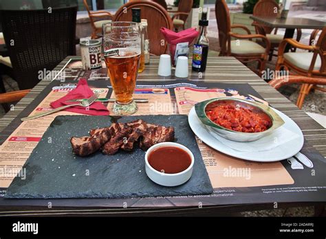 Sofia / Bulgaria - 14 Jul 2015: Traditional food in the cafe, Sofia ...