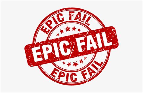 Clip Free Stock Collection Of Free Failing Clipart - Epic Fail - Free ...