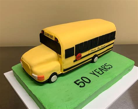 School Bus Cake