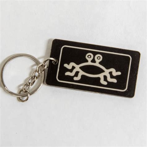 Flying Spaghetti Monster Keychains - Etsy