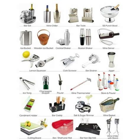 Bar Utensils - Restaurant Bar Supplies Manufacturer from Delhi