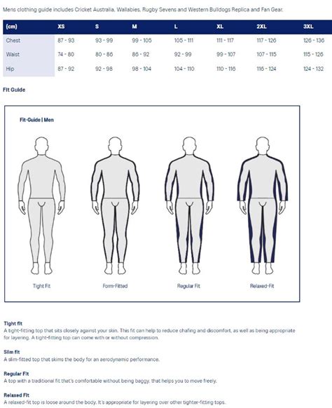 Asics Size Chart – Sporty Pro