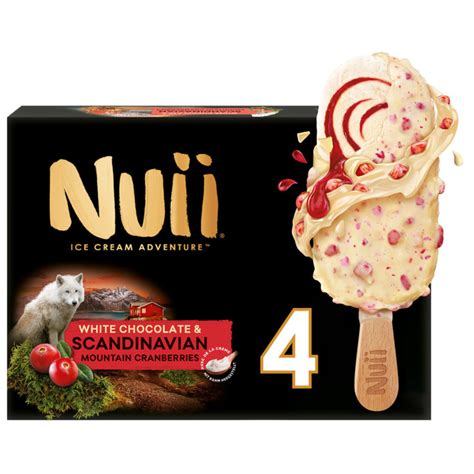 Buy Nuii White Chocolate & Cranberries 4x90ml (360ml) cheaply | coop.ch