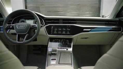 The new Audi A6 Avant Interior Design in Sepang Blue