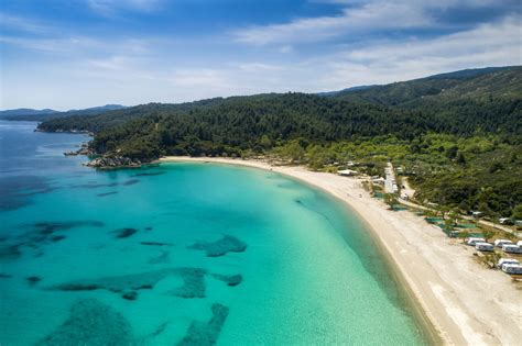 Lounge on Armenistis Beach in Halkidiki